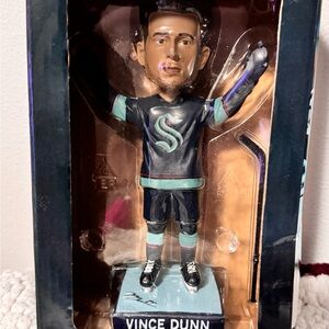 Seattle Kraken 2024 Vince Dunn Bobblehead Hockey NHL SGA 10/22/24 New in Box